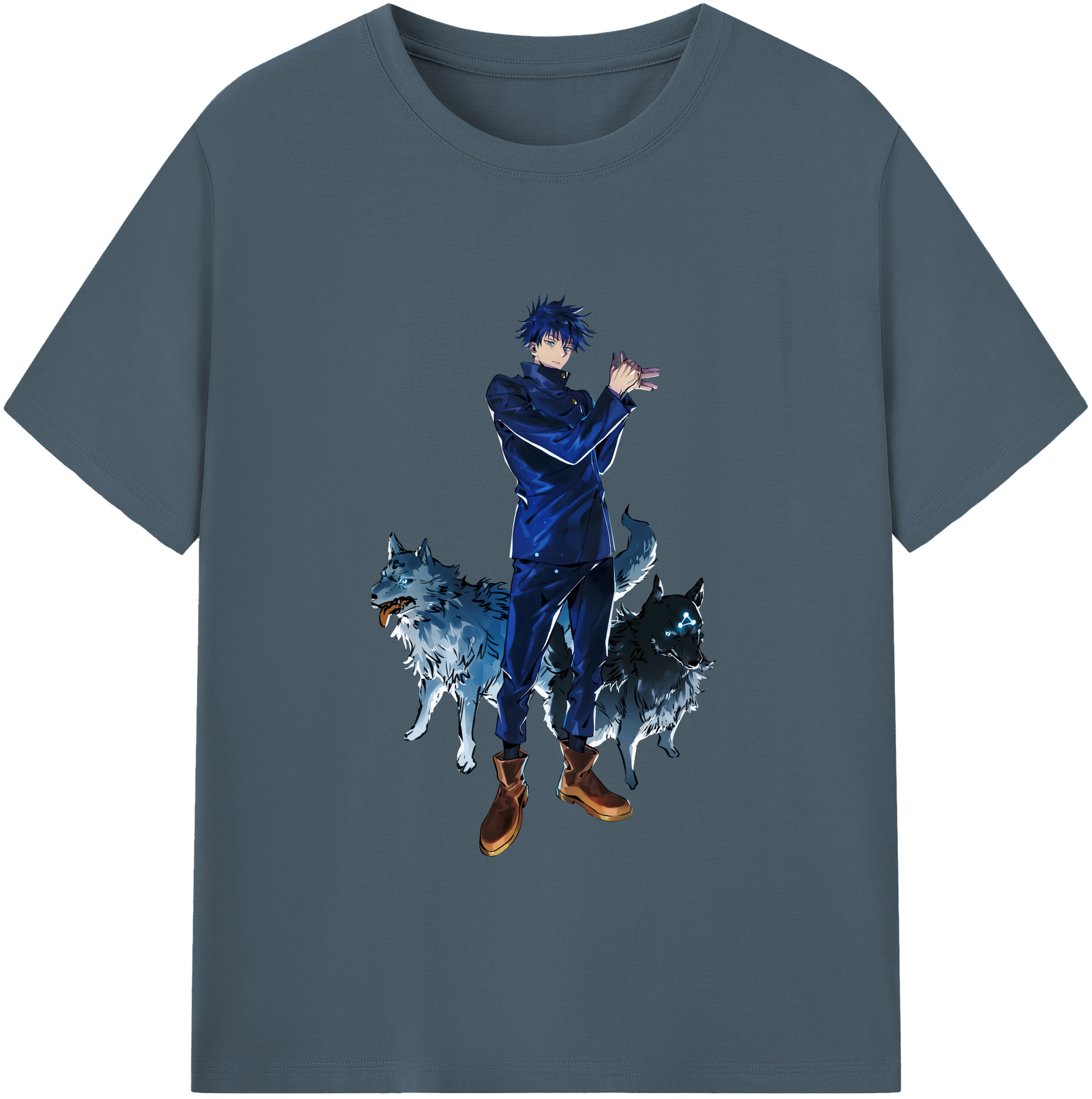 （画像用） 呪術廻戦 Jujutsu Kaisen 綿100％半袖Tシャツ（フロントプリント）